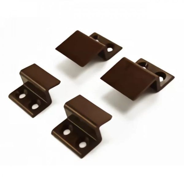 Крепление москитной сетки пвх коричневое